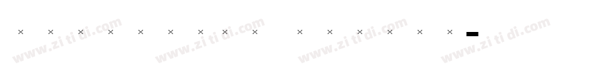 ArnhemTab Normal字体转换